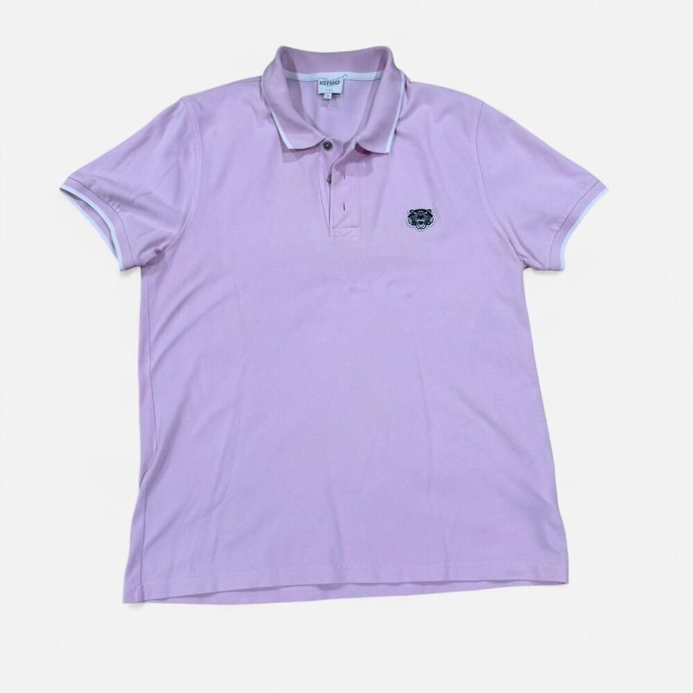 Kenzo Men's Pink Polo-shirts